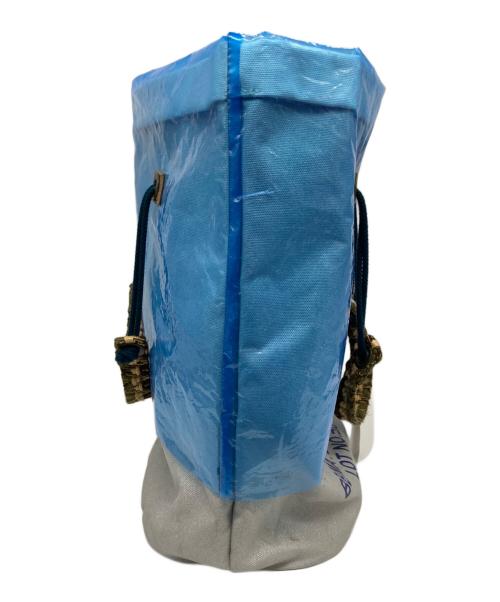 kolor/BEACON（カラービーコン）kolor/BEACON (カラービーコン) トートバッグ スカイブルーの古着・服飾アイテム