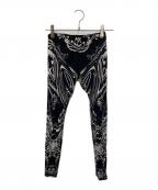 ISSEY MIYAKEイッセイミヤケ）の古着「総柄シアーパンツ」｜ネイビー