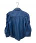 La boutique BonBon (ラブティックボンボン) デニムパワショルシャツ インディゴ サイズ:FREE：7000円