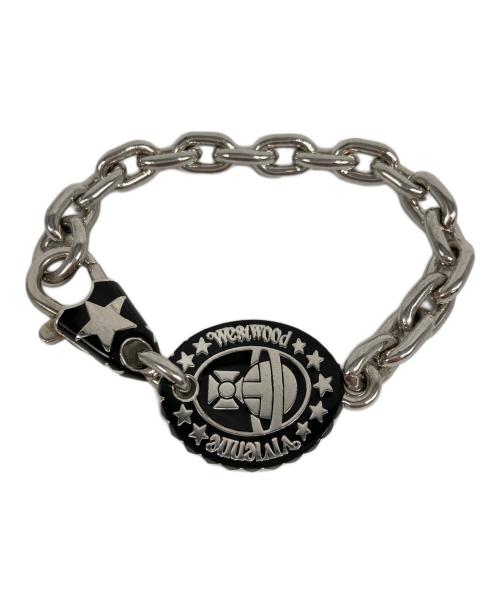 Vivienne Westwood（ヴィヴィアンウエストウッド）Vivienne Westwood (ヴィヴィアンウエストウッド) LAZARUS BRACELET シルバーの古着・服飾アイテム