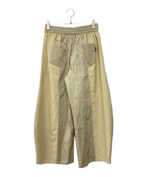 niko and（ニコアンド）niko and (ニコアンド) [be with M] Misayoハギワイドパンツ ベージュ サイズ:Mの古着・服飾アイテム