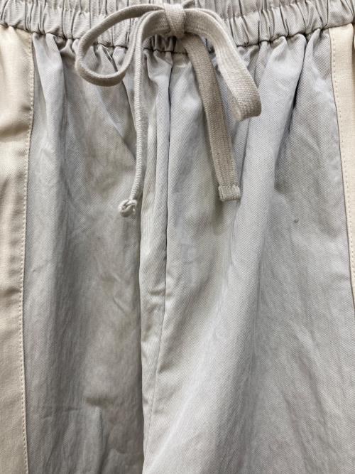 niko and（ニコアンド）niko and (ニコアンド) [be with M] Misayoハギワイドパンツ ベージュ サイズ:Mの古着・服飾アイテム