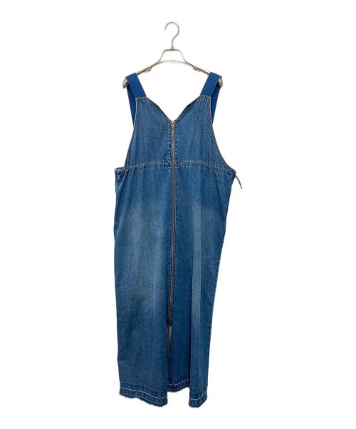 niko and（ニコアンド）niko and (ニコアンド) ジャンパースカート インディゴ サイズ:Freeの古着・服飾アイテム