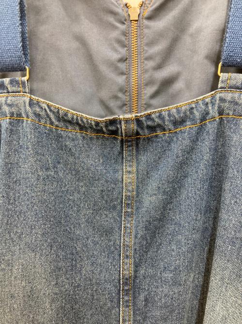 niko and（ニコアンド）niko and (ニコアンド) ジャンパースカート インディゴ サイズ:Freeの古着・服飾アイテム