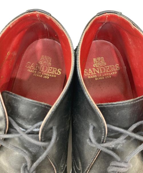 SANDERS（サンダース）SANDERS (サンダース) BRIT CHUKKA ブラック サイズ:SIZE 8の古着・服飾アイテム
