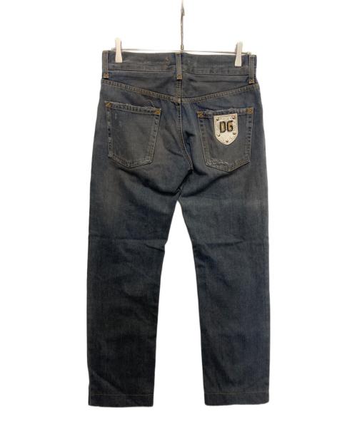 DOLCE & GABBANA（ドルチェ＆ガッバーナ）DOLCE & GABBANA (ドルチェ＆ガッバーナ) デニムパンツ ネイビー サイズ:44の古着・服飾アイテム