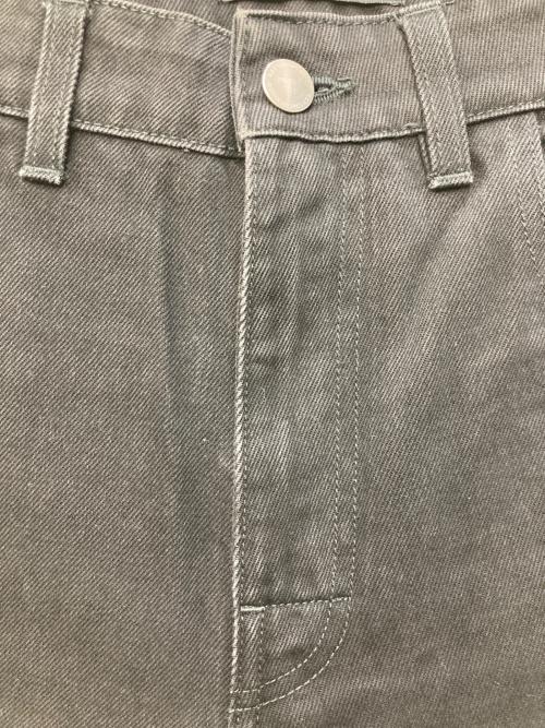 RAF SIMONS（ラフシモンズ）RAF SIMONS (ラフシモンズ) デニムパンツ/21SS CROPPED DENIM PANTS ブラック サイズ:SIZE 71cm (W28)の古着・服飾アイテム