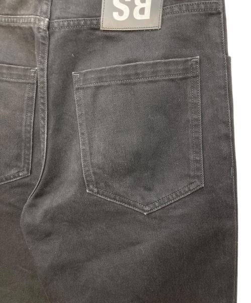 RAF SIMONS（ラフシモンズ）RAF SIMONS (ラフシモンズ) デニムパンツ/21SS CROPPED DENIM PANTS ブラック サイズ:SIZE 71cm (W28)の古着・服飾アイテム