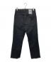 RAF SIMONS (ラフシモンズ) デニムパンツ/21SS CROPPED DENIM PANTS ブラック サイズ:SIZE 71cm (W28)：13000円