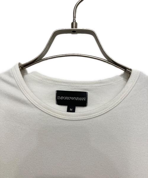 EMPORIO ARMANI（エンポリオアルマーニ）EMPORIO ARMANI (エンポリオアルマーニ) Tシャツ ホワイト サイズ:Ⅿの古着・服飾アイテム