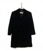 SPORT MAXスポーツマックス）の古着「ミドル丈ウールコート」｜ブラック