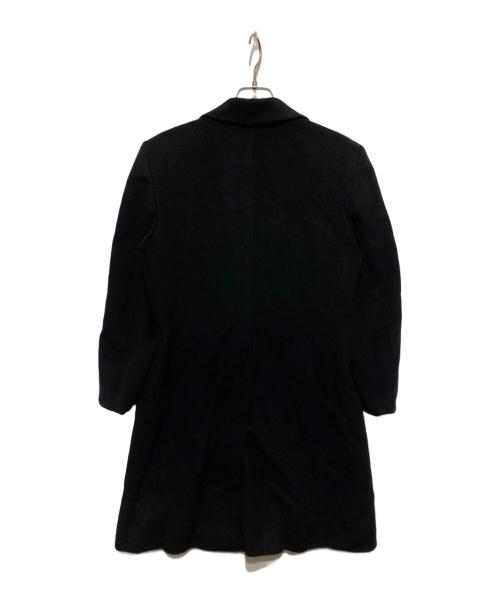 SPORT MAX（スポーツマックス）SPORT MAX (スポーツマックス) ミドル丈ウールコート ブラック サイズ:38の古着・服飾アイテム