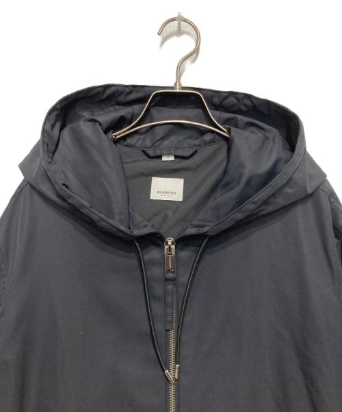 BURBERRY（バーバリー）BURBERRY (バーバリー) Micro Logo Nylon Jacket　マイクロロゴナイロンジャケット ブラック サイズ:Mの古着・服飾アイテム