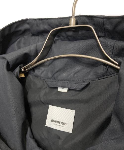 BURBERRY（バーバリー）BURBERRY (バーバリー) Micro Logo Nylon Jacket　マイクロロゴナイロンジャケット ブラック サイズ:Mの古着・服飾アイテム