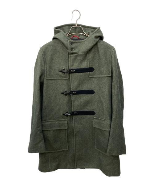 fay（フェイ）fay (フェイ) ダッフルコート グリーン サイズ:Ｌの古着・服飾アイテム