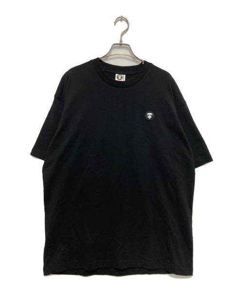 A BATHING APE（ア ベイシング エイプ）A BATHING APE (ア ベイシング エイプ) AAPE NOW TEE ブラック サイズ:Lの古着・服飾アイテム