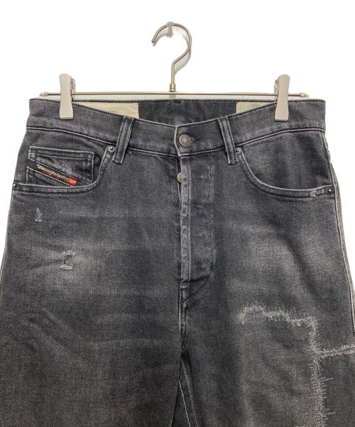 DIESEL（ディーゼル）DIESEL (ディーゼル) D-MACSストレッチダメージデニム グレー サイズ:SIZE 28の古着・服飾アイテム