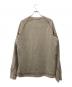 DIESEL (ディーゼル) Sリブ クルーネック スウェットシャツ ベージュ サイズ:L：4000円