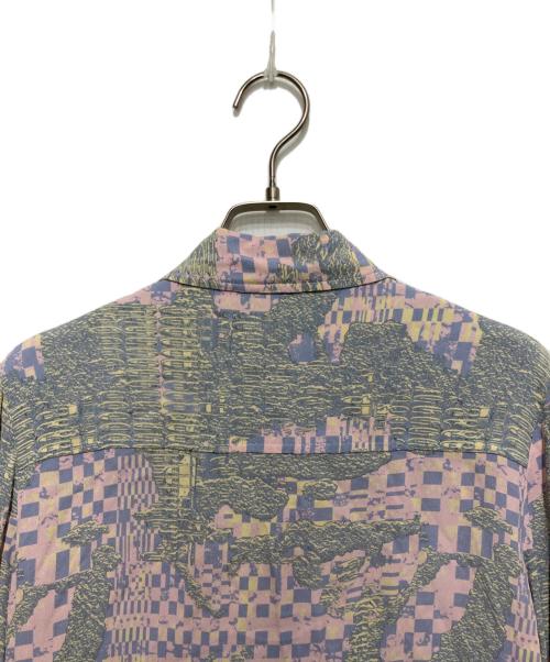 DIESEL（ディーゼル）DIESEL (ディーゼル) 総柄シャツ ラベンダー サイズ:SIZE 40の古着・服飾アイテム