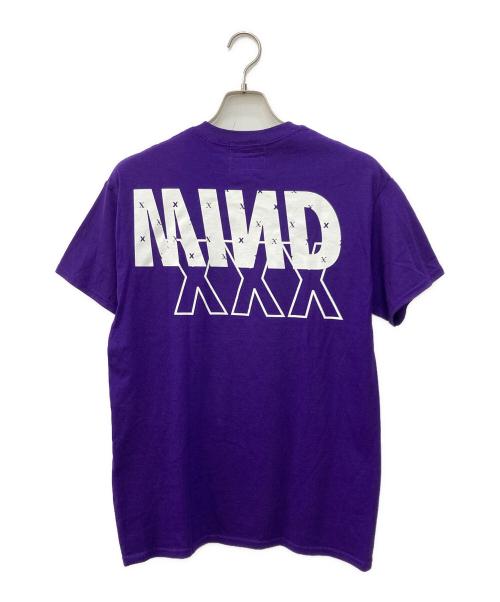 GOD SELECTION XXX（ゴッドセレクショントリプルエックス）GOD SELECTION XXX (ゴッドセレクショントリプルエックス) WIND AND SEA (ウィンダンシー) コラボTシャツ パープル サイズ:Mの古着・服飾アイテム