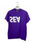 GOD SELECTION XXX（ゴッドセレクショントリプルエックス）の古着「コラボTシャツ」｜パープル