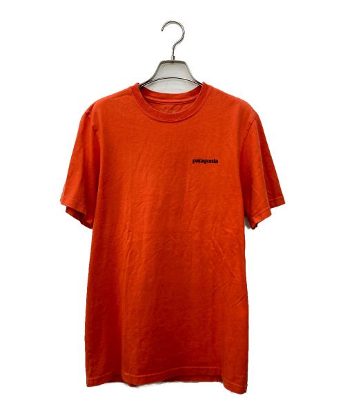 Patagonia（パタゴニア）Patagonia (パタゴニア) プリントTシャツ オレンジ サイズ:Sの古着・服飾アイテム