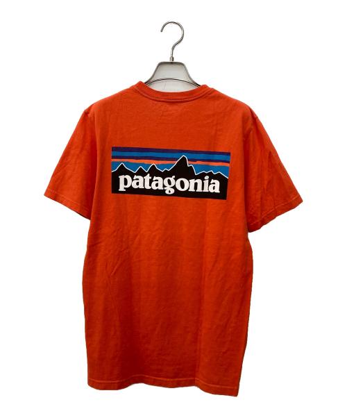 Patagonia（パタゴニア）Patagonia (パタゴニア) プリントTシャツ オレンジ サイズ:Sの古着・服飾アイテム
