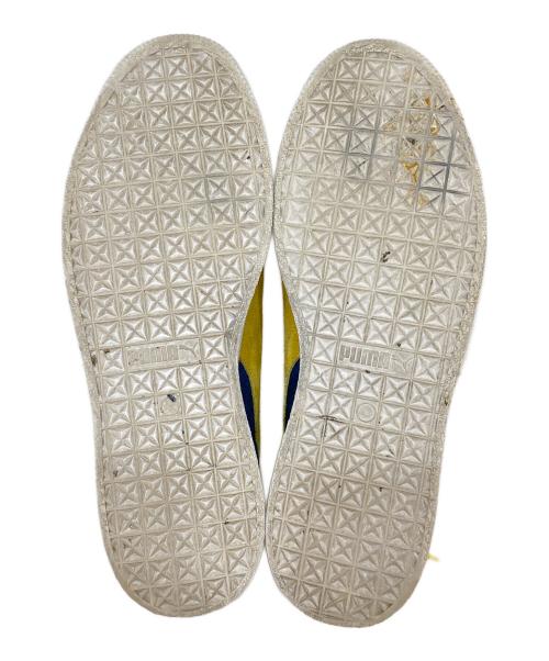 PUMA（プーマ）PUMA (プーマ) SUEDE VTG MIJ ネイビー×イエロー サイズ:SIZE 27cmの古着・服飾アイテム