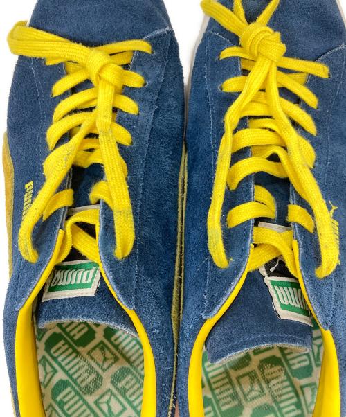 PUMA（プーマ）PUMA (プーマ) SUEDE VTG MIJ ネイビー×イエロー サイズ:SIZE 27cmの古着・服飾アイテム