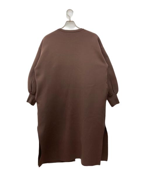 COLLAGE GALLARDAGALANTE（コラージュ ガリャルダガランテ）COLLAGE GALLARDAGALANTE (コラージュ ガリャルダガランテ) エアリーニットコーディガン ブラウン サイズ:Freeの古着・服飾アイテム