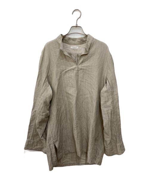 SUS-SOUS（シュス）SUS-SOUS (シュス) ワーキングプルオーバーシャツ ベージュ サイズ:SIZE9の古着・服飾アイテム