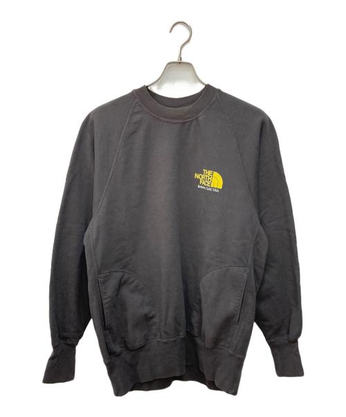 THE NORTHFACE PURPLELABEL（ザ・ノースフェイス パープルレーベル）THE NORTHFACE PURPLELABEL (ザ・ノースフェイス パープルレーベル) 11oz Crewneck Graphic Sweatshirt グレー サイズ:Mの古着・服飾アイテム