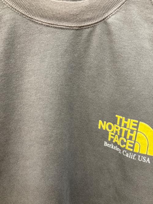 THE NORTHFACE PURPLELABEL（ザ・ノースフェイス パープルレーベル）THE NORTHFACE PURPLELABEL (ザ・ノースフェイス パープルレーベル) 11oz Crewneck Graphic Sweatshirt グレー サイズ:Mの古着・服飾アイテム