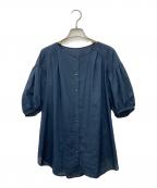 BLUE LABEL CRESTBRIDGEブルーレーベルクレストブリッジ）の古着「ブラウス」｜ネイビー