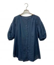 BLUE LABEL CRESTBRIDGE（ブルーレーベルクレストブリッジ）の古着「ブラウス」｜ネイビー