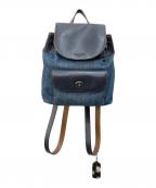 COACHコーチ）の古着「MINI BILLIE BACKPACK」｜インディゴ