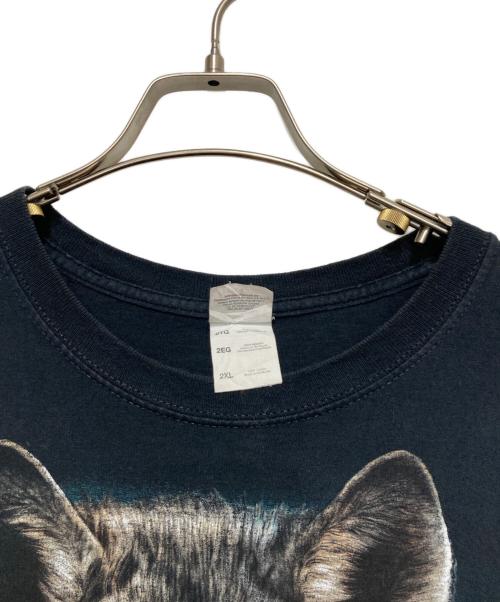 FRUIT OF THE LOOM（フルーツオブザルーム）FRUIT OF THE LOOM (フルーツオブザルーム) プリントTシャツ ブラック サイズ:2XLの古着・服飾アイテム