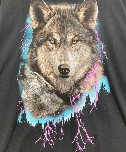 FRUIT OF THE LOOM（フルーツオブザルーム）FRUIT OF THE LOOM (フルーツオブザルーム) プリントTシャツ ブラック サイズ:2XLの古着・服飾アイテム