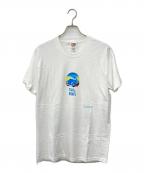 FRUIT OF THE LOOMフルーツオブザルーム）の古着「プリントTシャツ」｜ホワイト