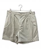 RALPH LAURENラルフローレン）の古着「2タックハーフパンツ」｜ベージュ