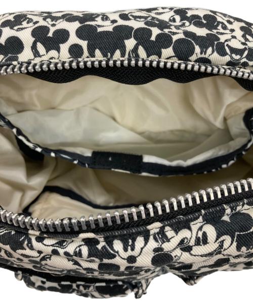 PORTER（ポーター）PORTER (ポーター) DISNEY (ディズニー) BEAMS (ビームス) タンカーボディーバッグ ホワイト×ブラック サイズ:表記無しの古着・服飾アイテム