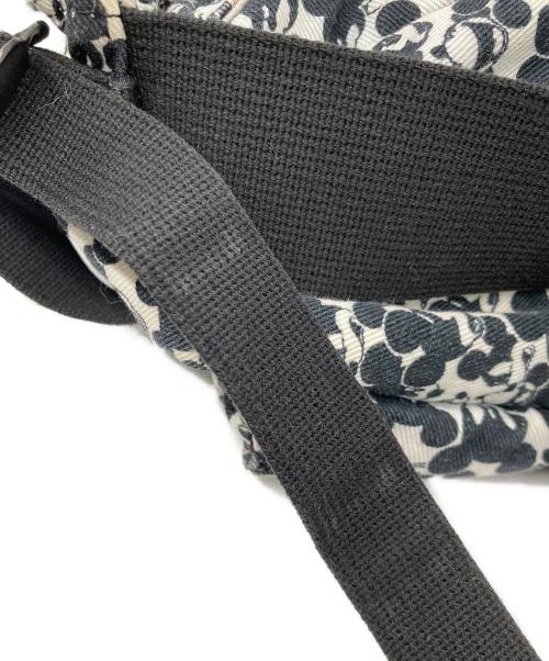 PORTER（ポーター）PORTER (ポーター) DISNEY (ディズニー) BEAMS (ビームス) タンカーボディーバッグ ホワイト×ブラック サイズ:表記無しの古着・服飾アイテム