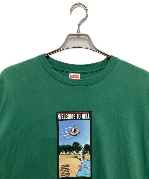 SUPREME（シュプリーム）SUPREME (シュプリーム) x Toy Machine Welcome To Hell T グリーン サイズ:XLの古着・服飾アイテム