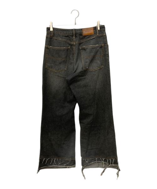 PERUSHU（ペルーシュ）Perushu (ペルーシュ) デニムパンツ ブラック サイズ:Mの古着・服飾アイテム