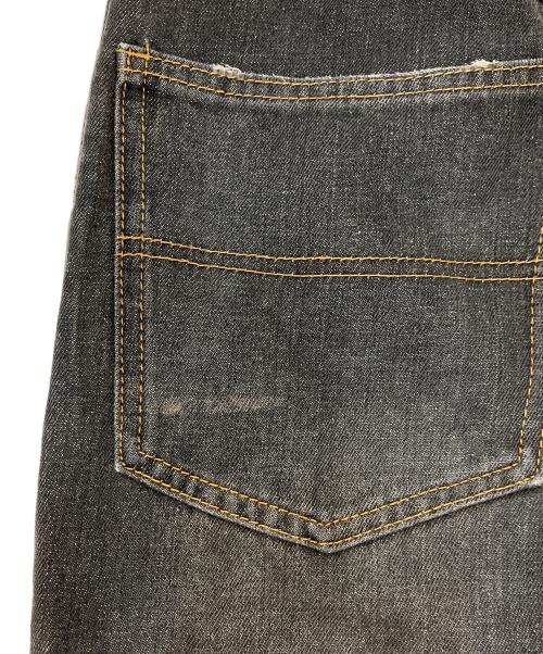 PERUSHU（ペルーシュ）Perushu (ペルーシュ) デニムパンツ ブラック サイズ:Mの古着・服飾アイテム