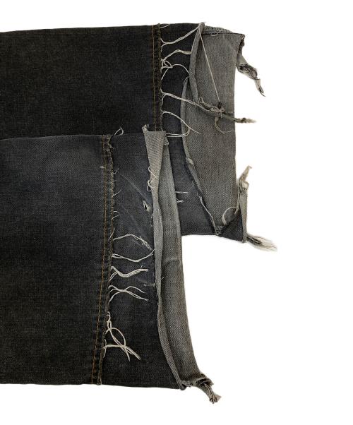 PERUSHU（ペルーシュ）Perushu (ペルーシュ) デニムパンツ ブラック サイズ:Mの古着・服飾アイテム