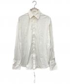 PETER DOピーター・ドゥ）の古着「ドロップショルダーシャツ」｜ホワイト