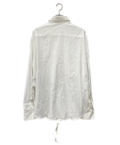 PETER DO（ピーター・ドゥ）peter do (ピーター・ドゥ) ドロップショルダーシャツ ホワイト サイズ:Mの古着・服飾アイテム