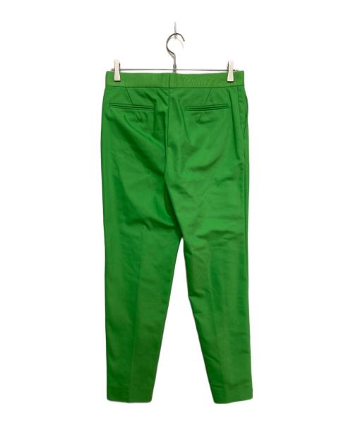 DRAWER（ドゥロワー）DRAWER (ドゥロワー) フロントステッチテーパードパンツ グリーン サイズ:38 未使用品の古着・服飾アイテム
