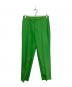 DRAWER（ドゥロワー）の古着「フロントステッチテーパードパンツ」｜グリーン